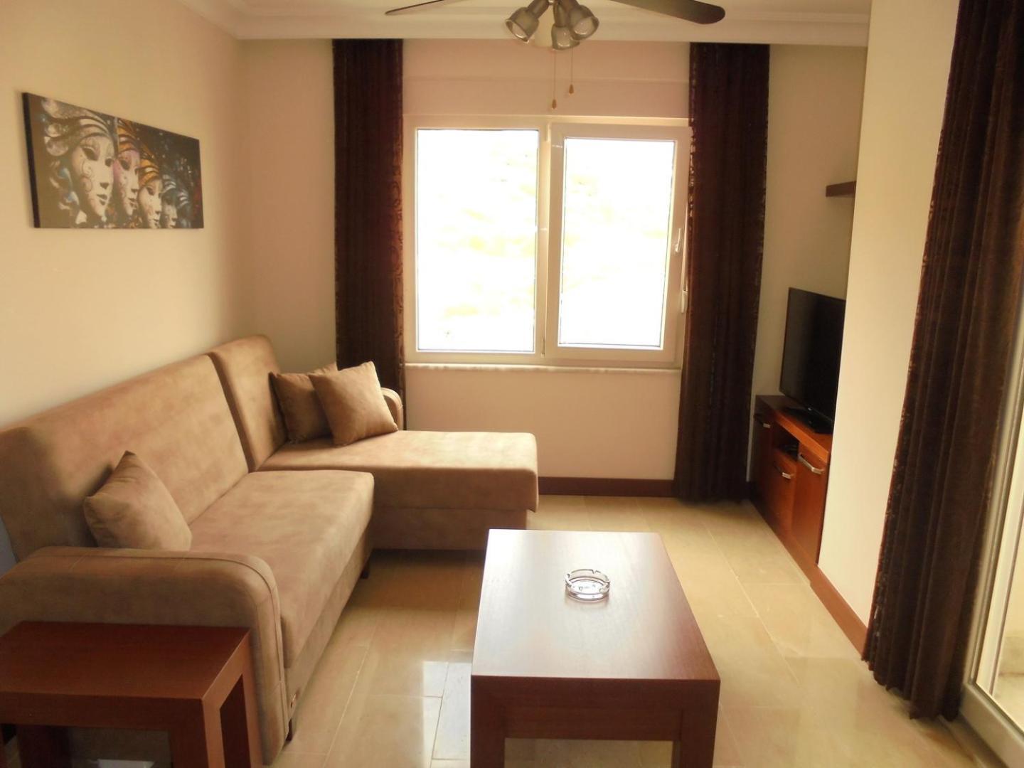 Xperia Park With Large Balcony And Seaview & Free Airport Shuttle Service Apartment Alanya